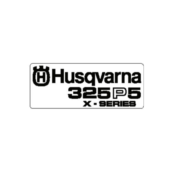 Autocollant Cyl, Couvercle 5373533-28 dans le groupe Pièces De Rechange / Pièces détachées Tronçonneuses / ➤Série 300 / Pièces détachées Husqvarna 323P4 chez GPLSHOP (5373533-28)