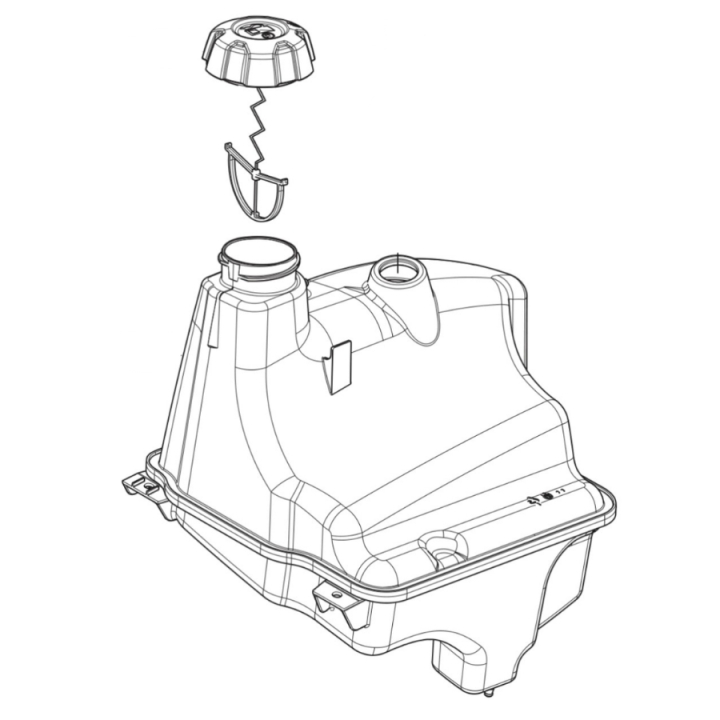 Kit Réservoir Carburant R400 5374825-01 dans le groupe Pièces De Rechange / Pièces détachées Rider / Pièces détachées Husqvarna Rider 420 TSX AWD chez GPLSHOP (5374825-01)