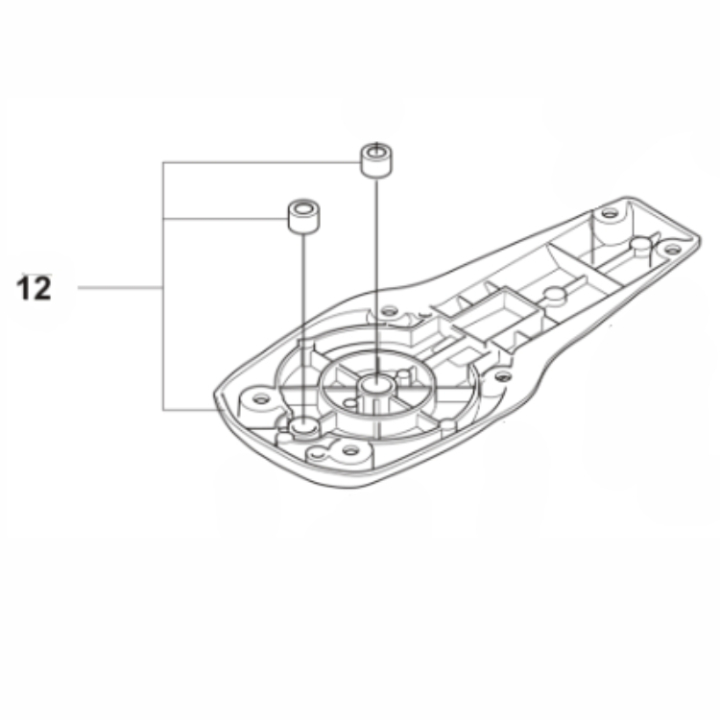 Couvercle Assy Agaton 300Wc 5375200-01 dans le groupe  chez GPLSHOP (5375200-01)