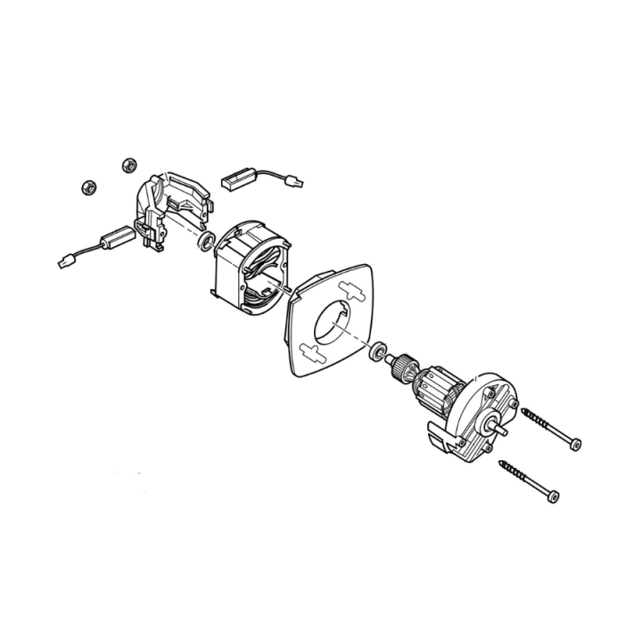 Moteur 5382424-01 dans le groupe Pièces De Rechange / Pièces détachées Partner Tronçonneuses / Pièces détachées Partner P1435 chez GPLSHOP (5382424-01)