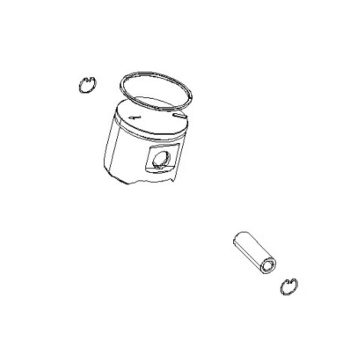 Piston 5382497-12 dans le groupe Pièces De Rechange / Pièces détachées Partner Tronçonneuses / Pièces détachées Partner 5000 chez GPLSHOP (5382497-12)