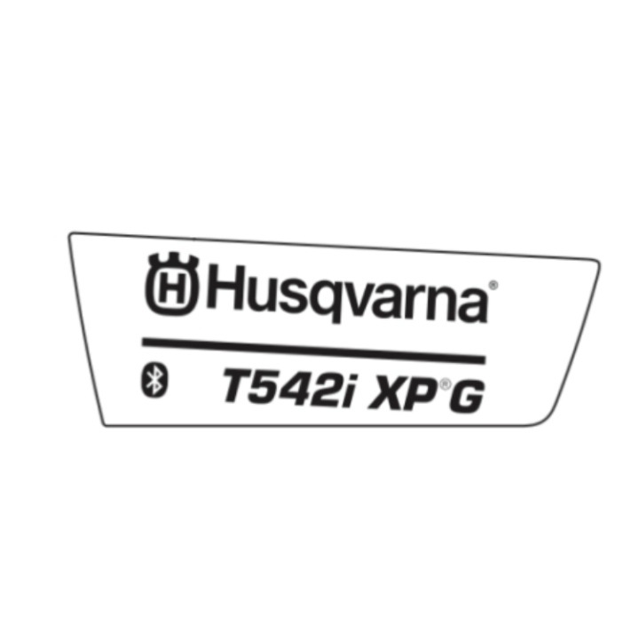 Produit de décalcomanie T542Ixpg Bt 5388371-03 dans le groupe Pièces De Rechange / Pièces détachées Tronçonneuses / Pièces détachées Husqvarna T542i XPG chez GPLSHOP (5388371-03)