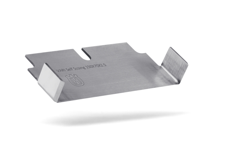 Lame de grattage auto-rainurante 150 x 70 x 2,5 mm (6 po extérieur) - 1 paquet dans le groupe chez GPLSHOP (5401210-01)