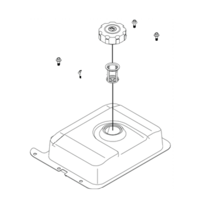 Ensemble réservoir de carburant dans le groupe chez GPLSHOP (5401834-01)