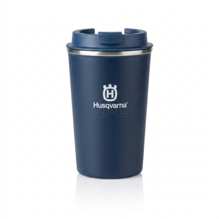 Mug isotherme Husqvarna NP 0,35 l dans le groupe Produits Husqvarna pour la sylviculture et le jardinage / Husqvarna Équipement de protection individuel / Vêtements de travail / Accories chez GPLSHOP (5415568-01)