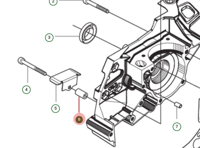 Douille Courroie De Direction 5440977-01 dans le groupe  chez GPLSHOP (5440977-01)