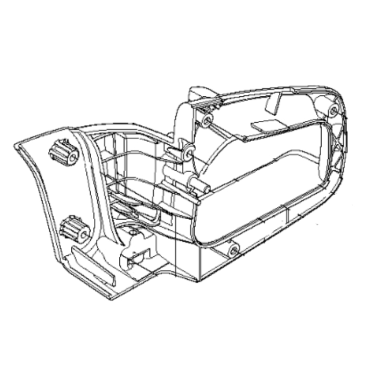 Poignée arrière 5452154-01 dans le groupe Pièces De Rechange / Pièces détachées Tronçonneuses / Pièces détachées Husqvarna 240/E/Triobrake chez GPLSHOP (5452154-01)