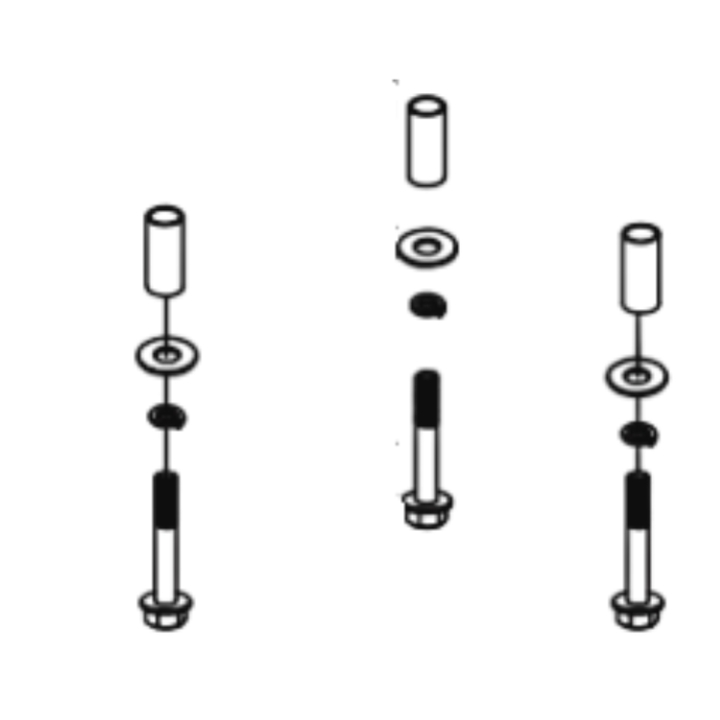 Kit de fixation de l'ensemble de tête motrice 5460081-01 dans le groupe  chez GPLSHOP (5460081-01)