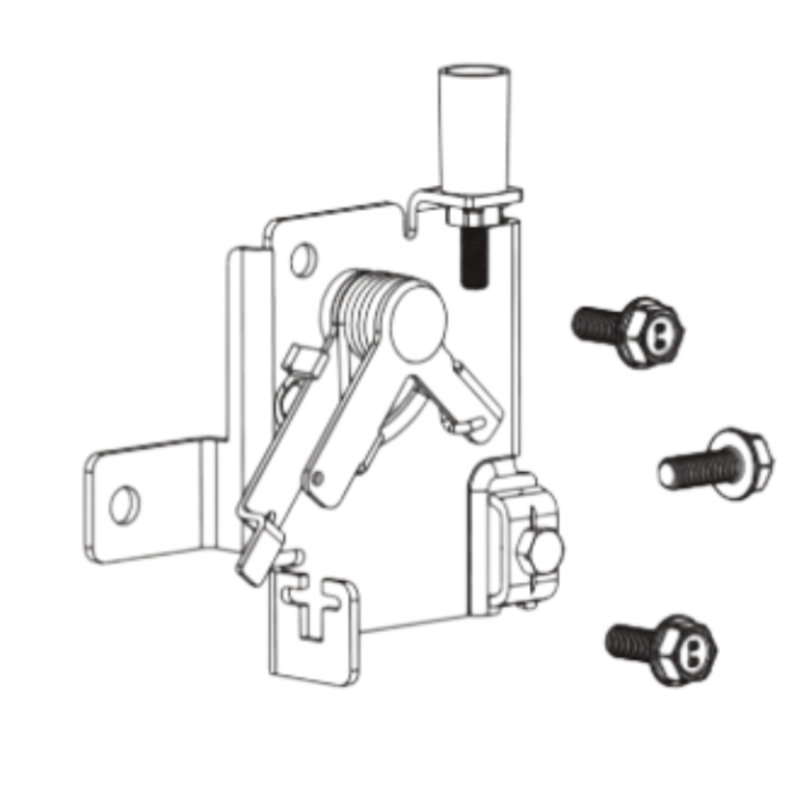 Poignée d'accélérateur dans le groupe Pièces De Rechange / Pièces détachées Rider / Pièces détachées Husqvarna Rider 214C chez GPLSHOP (5460296-01)