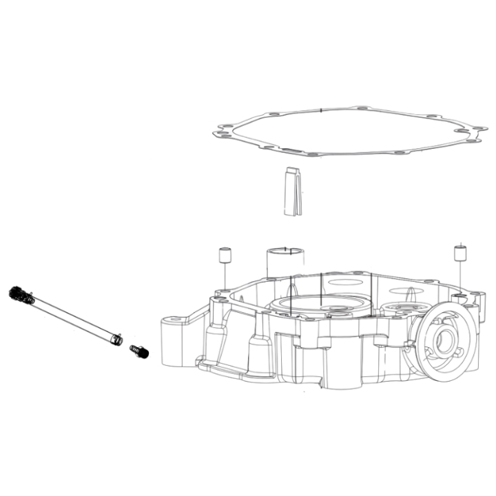 Kit de couvercle de carter dans le groupe Pièces De Rechange / Pièces détachées Rider / Pièces détachées Husqvarna Rider 214 chez GPLSHOP (5462469-01)