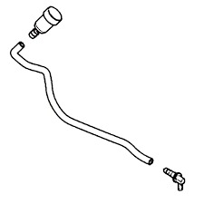 Ensemble tuyau de reniflard 540Xp Mark dans le groupe chez GPLSHOP (5465440-01)