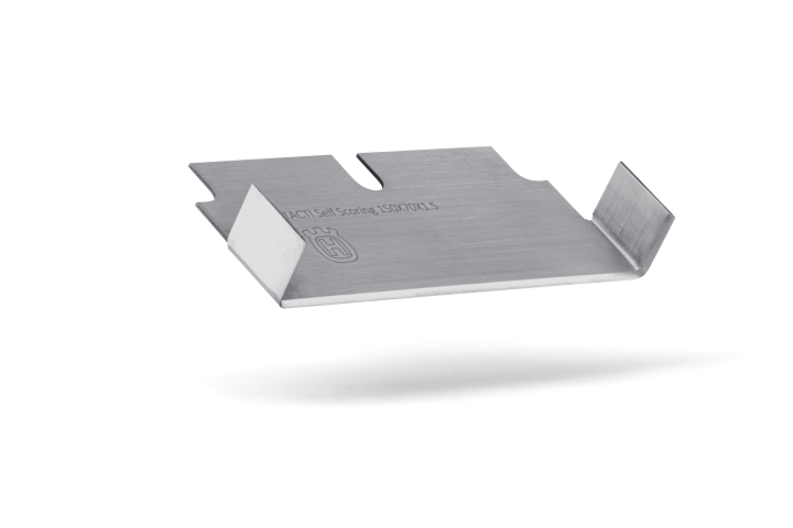Lame de grattoir auto-incisante 150 x 70 x 1,5 (6 po) en biseau dans le groupe chez GPLSHOP (5469566-01)