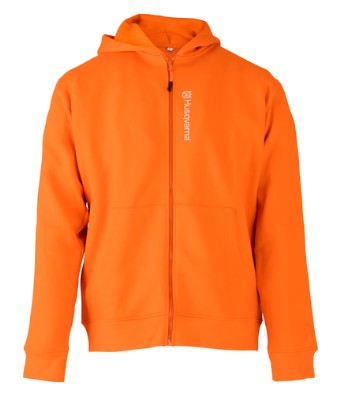 Husqvarna Zip Hoodie orange, M dans le groupe Produits Husqvarna pour la sylviculture et le jardinage / Husqvarna Équipement de protection individuel / Vêtements de travail / Accories chez GPLSHOP (5471585-50)