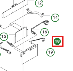 WIRING ASSY LED LIGHT EXTENSIO dans le groupe chez GPLSHOP (5475093-01)