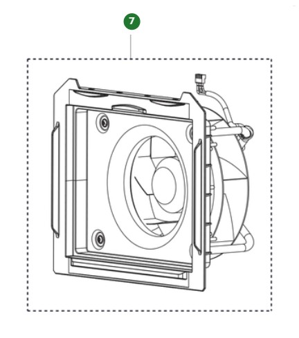 Kit moteur de ventilateur A25 (1) dans le groupe chez GPLSHOP (5475712-02)