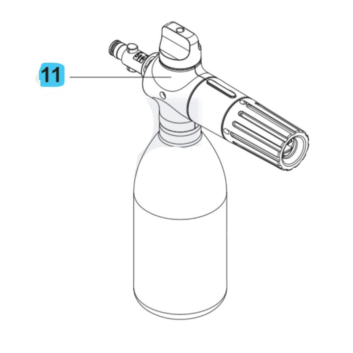 dans le groupe Pièces De Rechange / Pièces détachées Övriga Reservdelar / Pièces détachées Husqvarna Högtryckstvättar / Pièces détachées Husqvarna PW370 chez GPLSHOP (5477086-01)