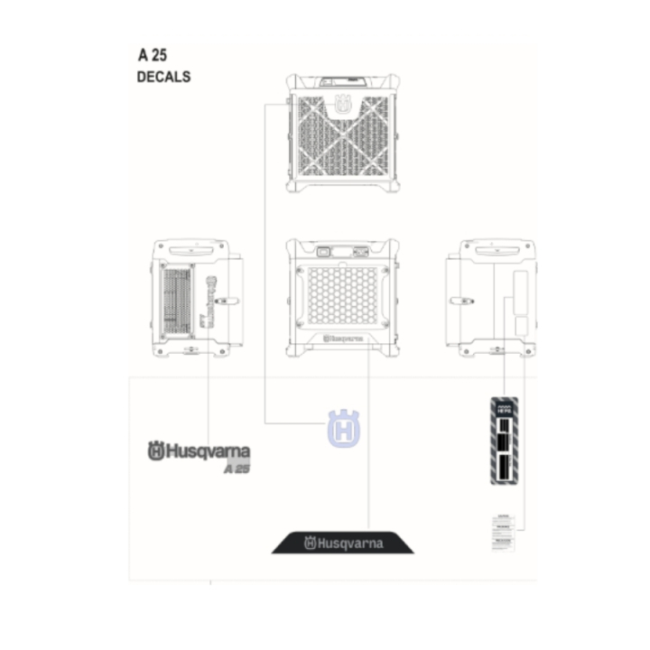 Kit d’autocollants A25 EU/ROW dans le groupe chez GPLSHOP (5478508-01)