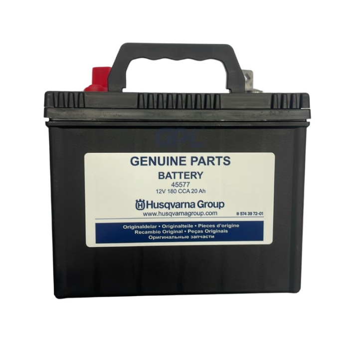 Batterie dans le groupe Pièces De Rechange / Pièces détachées Jonsered Tondeuse autoportée / Pièces détachées Jonsered FR 2312 MA chez GPLSHOP (5478537-01)