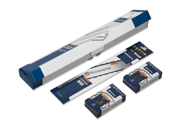 Kit: 1 Guide chaînes & 2 Chaînes C35 18