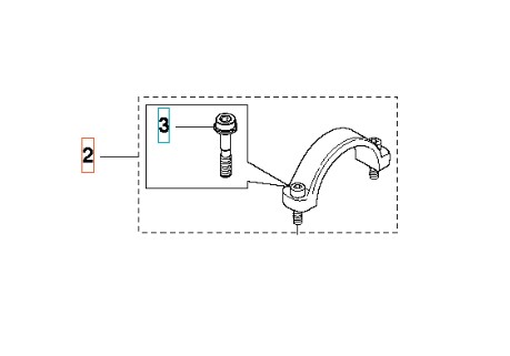 Agression 5745554-01 dans le groupe Pièces De Rechange / Pièces détachées Débroussailleuses / Pièces détachées Husqvarna 545RX/T/Autotune chez GPLSHOP (5745554-01)