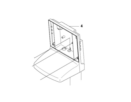 CORPS Station de charge R160 dans le groupe Pièces De Rechange Robots Tondeuse / Pièces détachées Gardena R160 / Gardena R160 - 2015 chez GPLSHOP (5748275-02)