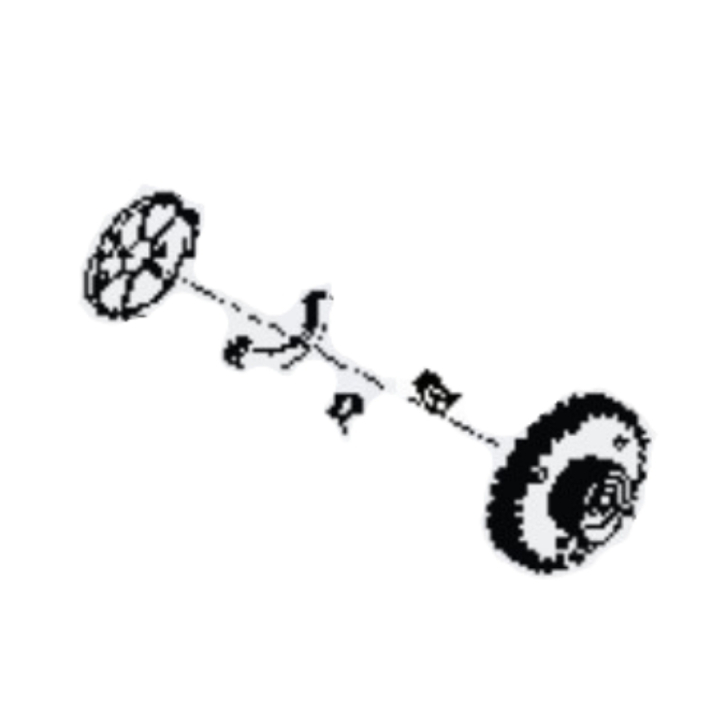 Arbre A Cames, Kpl 5752431-01 dans le groupe Pièces De Rechange / Pièces détachées Partner Débroussailleuses / Pièces détachées Partner BC435L chez GPLSHOP (5752431-01)