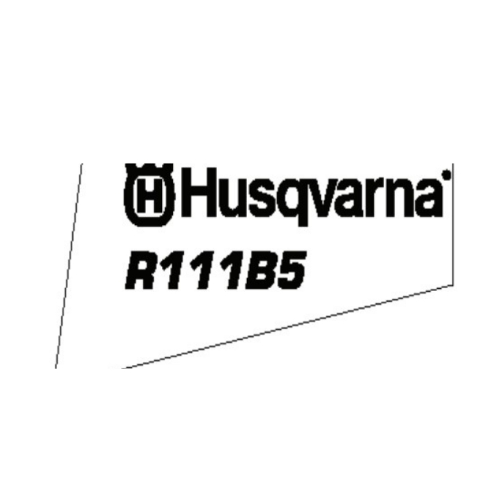 Décalcomanie Husqvarna R111B5 dans le groupe Pièces De Rechange / Pièces détachées Rider / Pièces détachées Husqvarna Rider 111B5 chez GPLSHOP (5752531-02)