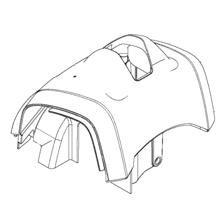 Couvercle d'embrayage dans le groupe Pièces De Rechange / Pièces détachées Taille-haies / Pièces détachées Husqvarna 325HE4 chez GPLSHOP (5764041-01)