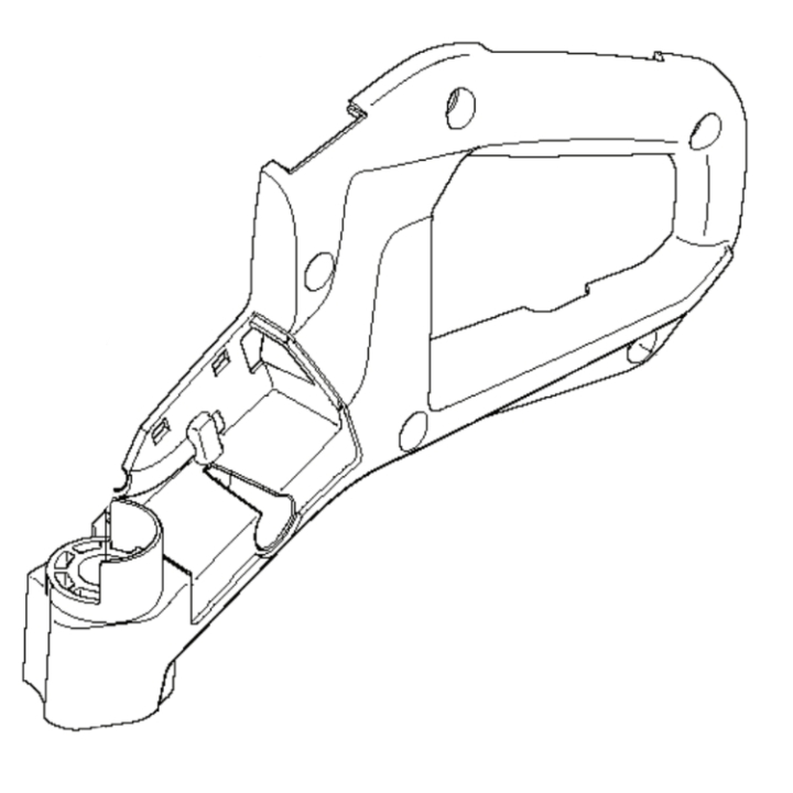 Poignée arrière dans le groupe Pièces De Rechange / Pièces détachées Taille-haies / Pièces détachées Husqvarna 122HD45 chez GPLSHOP (5765473-01)