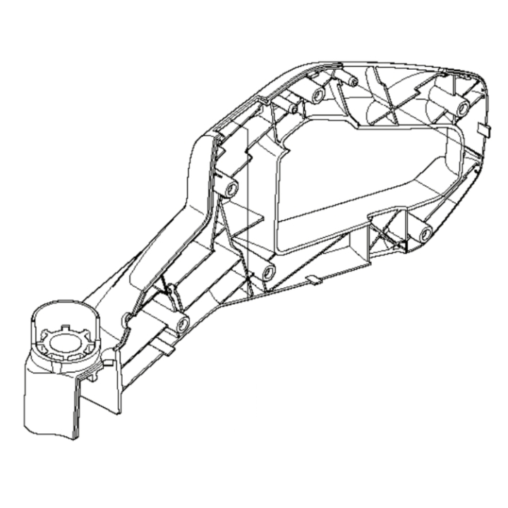 Poignée arrière dans le groupe Pièces De Rechange / Pièces détachées Taille-haies / Pièces détachées Husqvarna 122HD45 chez GPLSHOP (5765474-01)