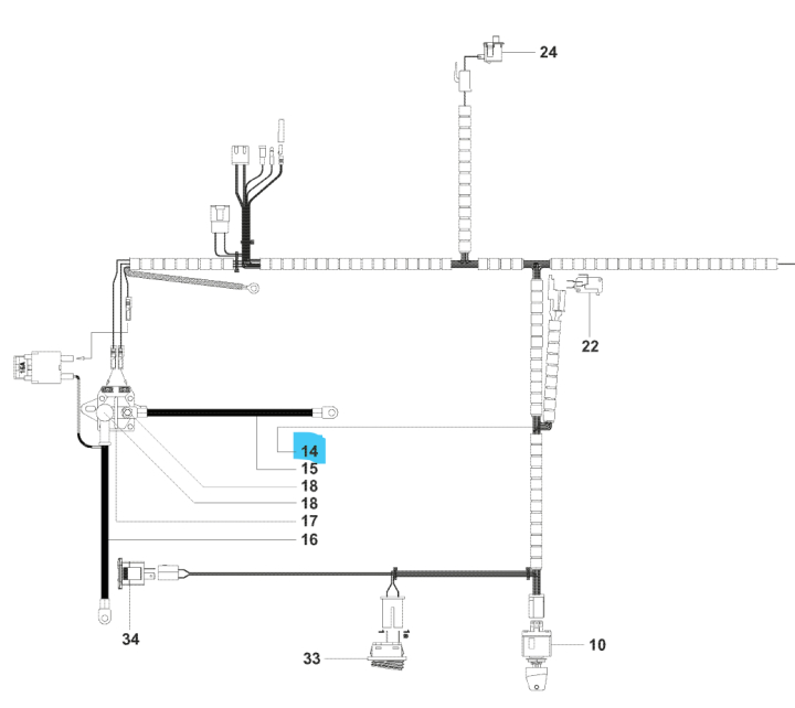 Câblage 5769671-01 dans le groupe chez GPLSHOP (5769671-01)