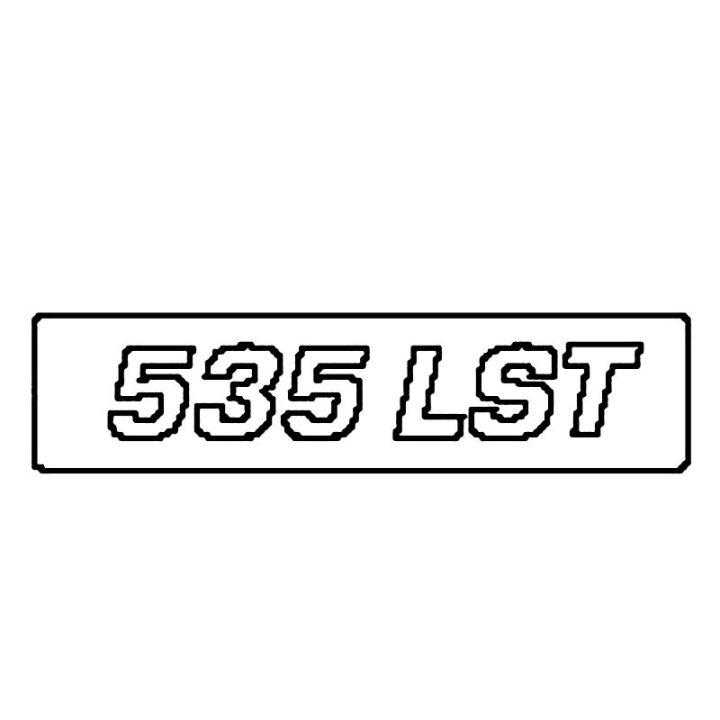 Etiquette Couvercle Cylindre 535Lst 5769986-24 dans le groupe chez GPLSHOP (5769986-24)