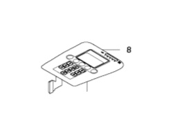 CLAVIER dans le groupe Pièces De Rechange Robots Tondeuse / Pièces détachées Gardena R70Li / Gardena R70Li - 2015 chez GPLSHOP (5777083-01)