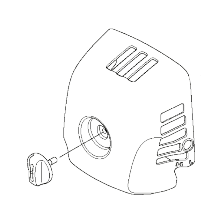 Couvercle Du Filtre A Air 5779800-02 dans le groupe chez GPLSHOP (5779800-02)