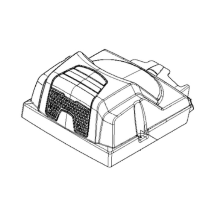 Couverture complète noire à partir de 2014 dans le groupe Pièces De Rechange / Pièces détachées Jonsered Tondeuse autoportée / Pièces détachées Jonsered FR 2113 MA chez GPLSHOP (5782613-05)