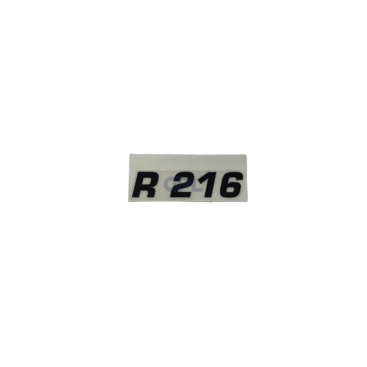 Décalcomanie R216 dans le groupe Pièces De Rechange / Pièces détachées Rider / Pièces détachées Husqvarna Rider 216 chez GPLSHOP (5783645-02)