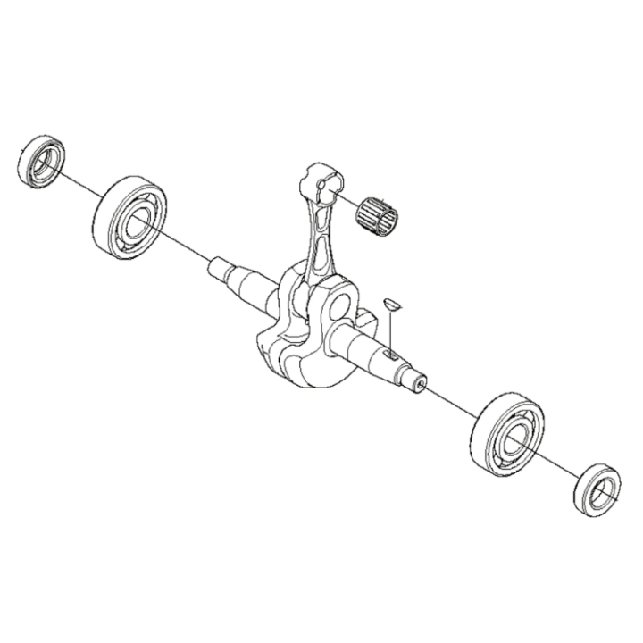 Vilebrequin, Kpl dans le groupe Pièces De Rechange / Pièces détachées Souffleurs de feuilles / Pièces détachées Husqvarna 580BTS chez GPLSHOP (5783851-01)