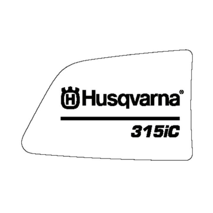 Produit de décalcomanie 315Ic dans le groupe Pièces De Rechange / Pièces détachées Débroussailleuses / Pièces détachées Husqvarna 315iC chez GPLSHOP (5790062-11)