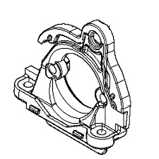 Bride 5791810-01 dans le groupe Pièces De Rechange / Pièces détachées Tronçonneuses / Pièces détachées Husqvarna 543XP/G chez GPLSHOP (5791810-01)