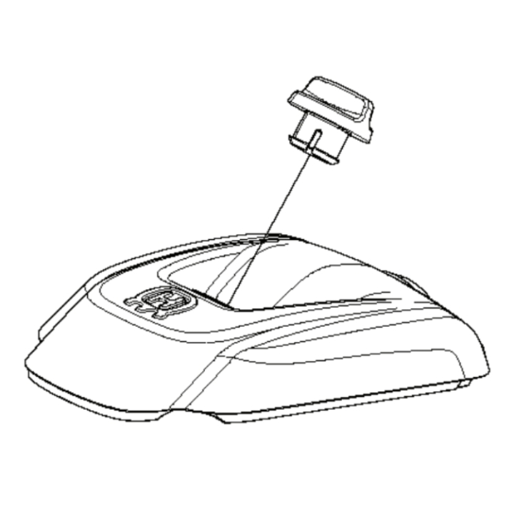 Couvercle, Filtre A Air 5793120-01 dans le groupe Pièces De Rechange / Pièces détachées Tronçonneuses / Pièces détachées Husqvarna 439 chez GPLSHOP (5793120-01)