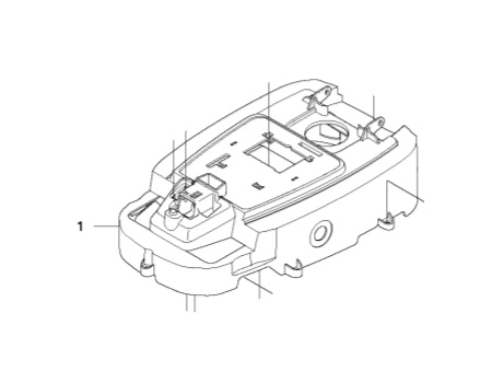 KIT COUVERCLE dans le groupe Pièces De Rechange Robots Tondeuse / Pièces détachées Gardena R70Li / Gardena R70Li - 2014 chez GPLSHOP (5793919-01)