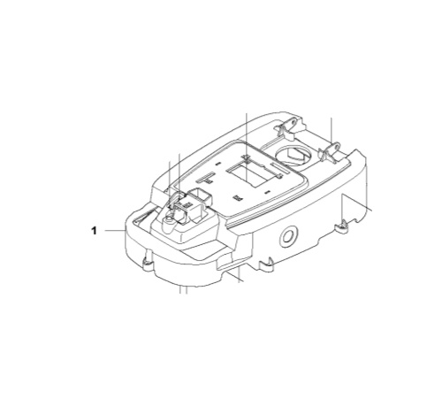 KIT COUVERCLE dans le groupe Pièces De Rechange Robots Tondeuse / Pièces détachées Gardena R45Li / Gardena R45Li - 2019 chez GPLSHOP (5793919-03)