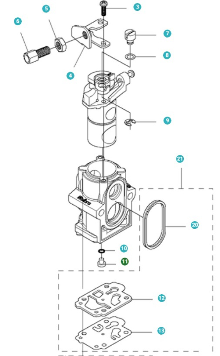 Buse 5796053-01 dans le groupe chez GPLSHOP (5796053-01)