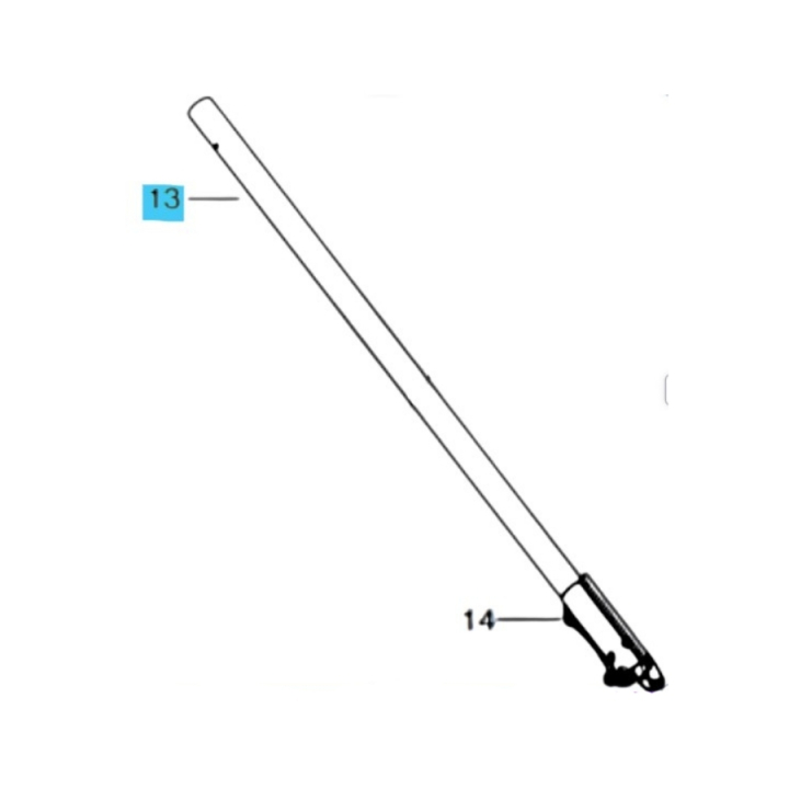 Kit Ensemble D'Arbre De Transmission Supérieur 5796294-02 dans le groupe Pièces De Rechange / Pièces détachées McCulloch Débroussailleuses / Pièces détachées McCulloch B428PS chez GPLSHOP (5796294-02)