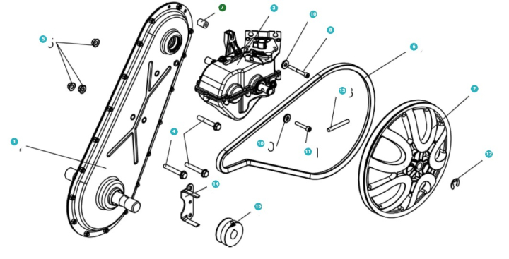 Rondelle D'Entretoise 5803148-01 dans le groupe chez GPLSHOP (5803148-01)