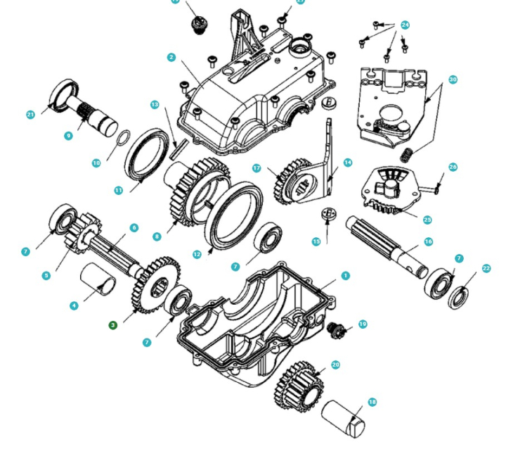 Engrenage 5803167-01 dans le groupe chez GPLSHOP (5803167-01)