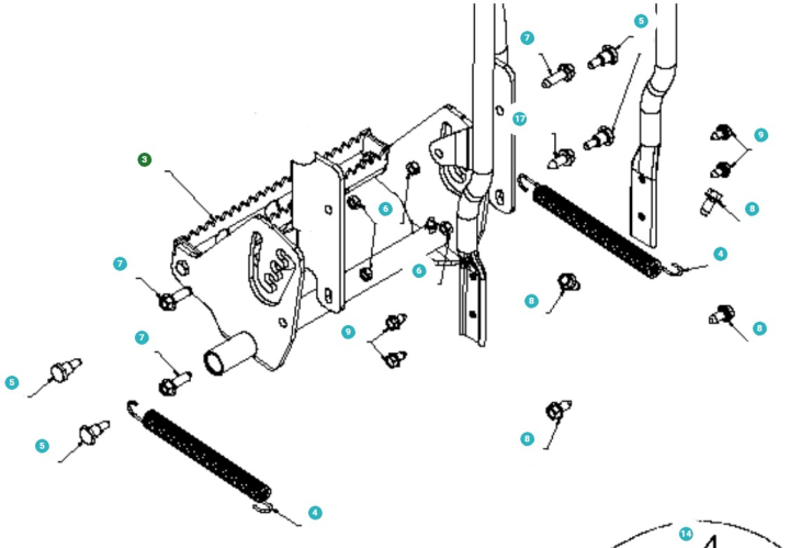 Plaque De Pied 5807903-01 dans le groupe  chez GPLSHOP (5807903-01)