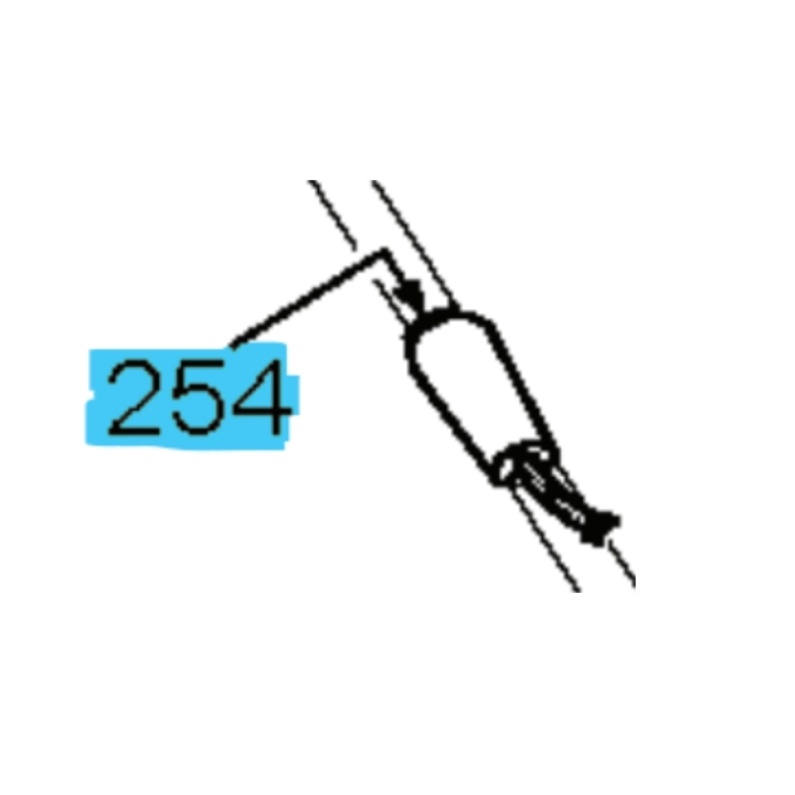 Bouton 5809152-03 dans le groupe Pièces De Rechange / Pièces détachées pour Tondeuses McCulloch / Pièces détachées McCulloch M53-190ER chez GPLSHOP (5809152-03)