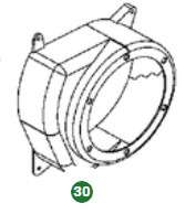 Boîtier Du Ventilateur 5809605-01 dans le groupe  chez GPLSHOP (5809605-01)