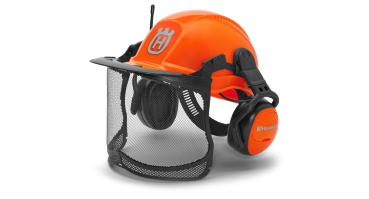 Casque de protection Husqvarna Functional - avec FM radio dans le groupe Produits Husqvarna pour la sylviculture et le jardinage / Husqvarna Équipement de protection individuel / Casque de protection chez GPLSHOP (5810407-01)